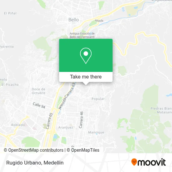 Rugido Urbano map