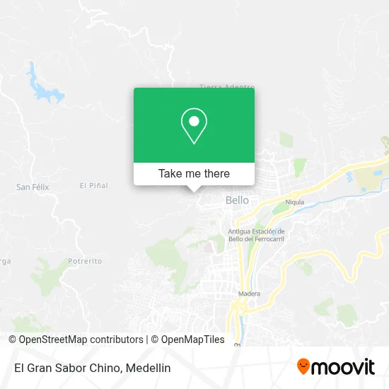 El Gran Sabor Chino map