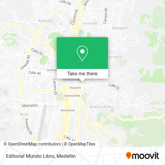 Editorial Mundo Libro map