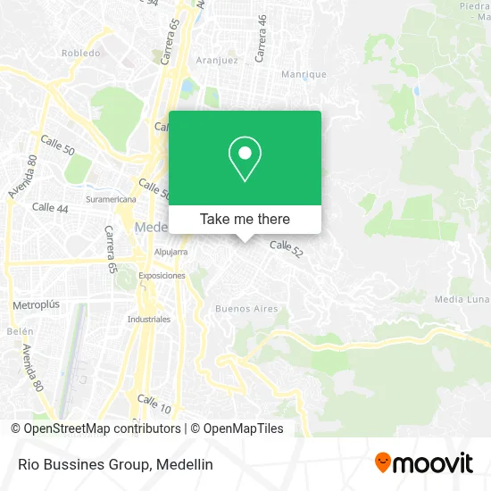 Rio Bussines Group map