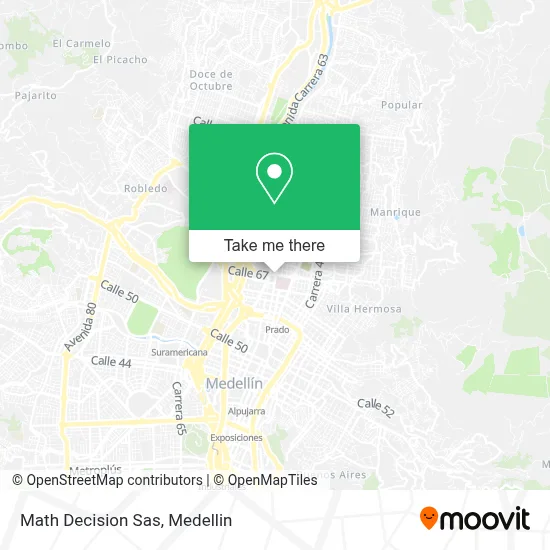Math Decision Sas map