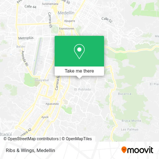 Ribs & Wings map