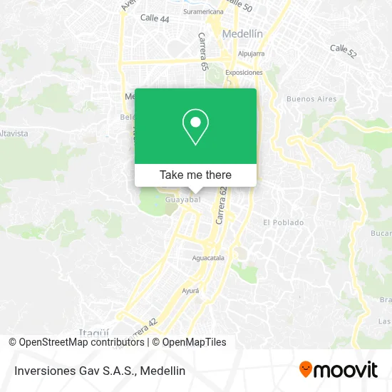 Inversiones Gav S.A.S. map
