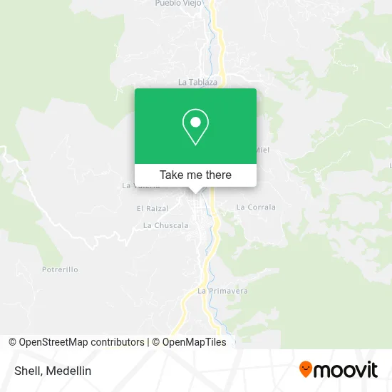 Shell map