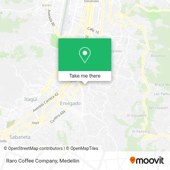 Raro Coffee Company map