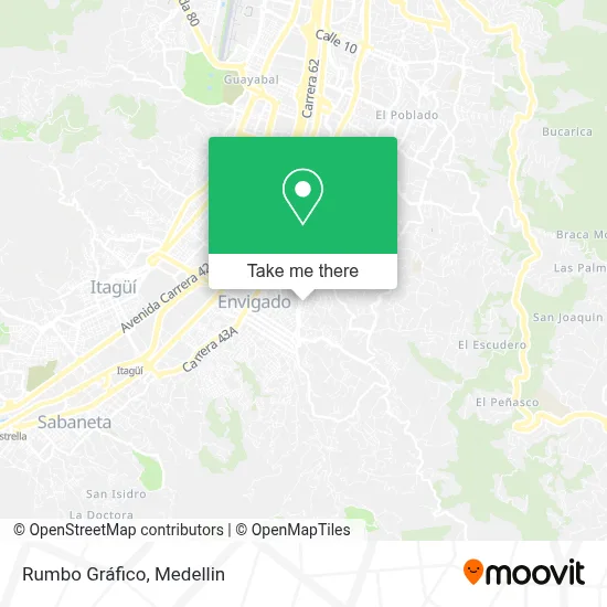 Rumbo Gráfico map