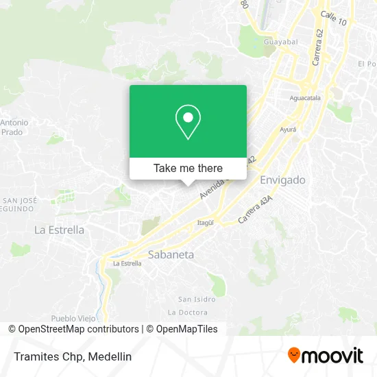 Tramites Chp map
