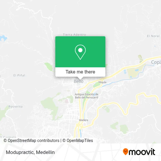 Modupractic map