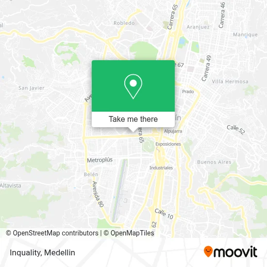 Inquality map