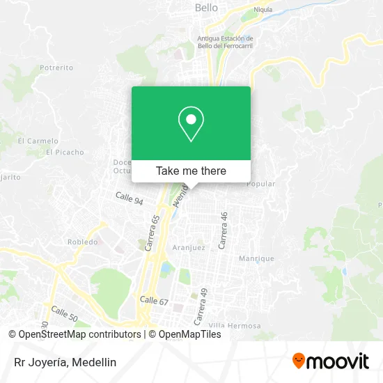 Rr Joyería map