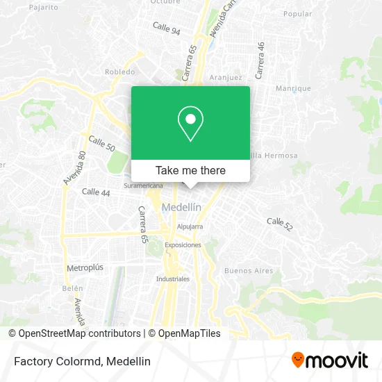 Factory Colormd map