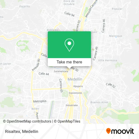 Risaltex map