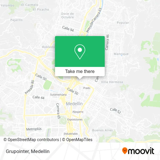 Grupointer map
