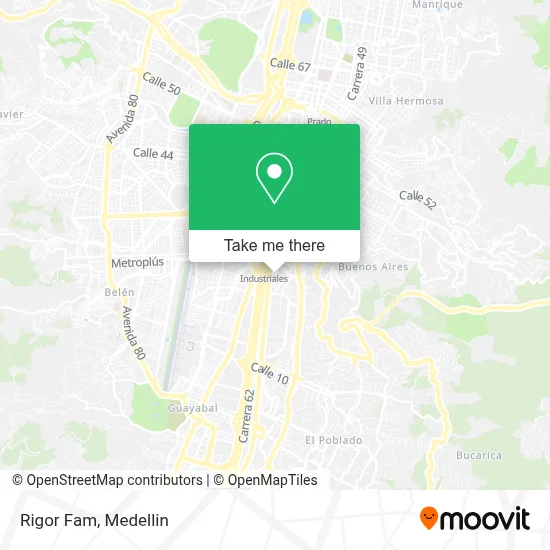 Rigor Fam map