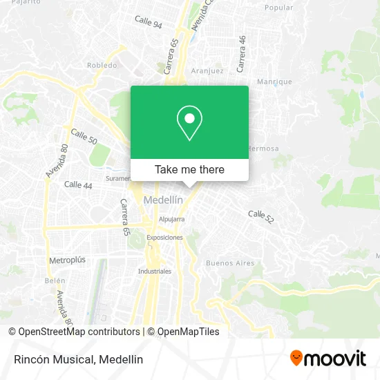 Rincón Musical map
