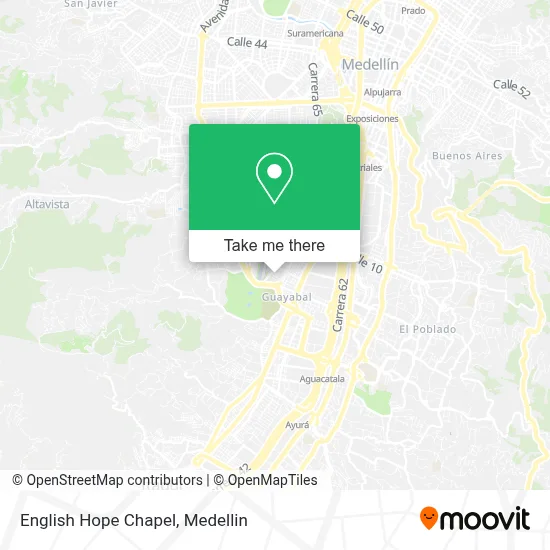 English Hope Chapel map