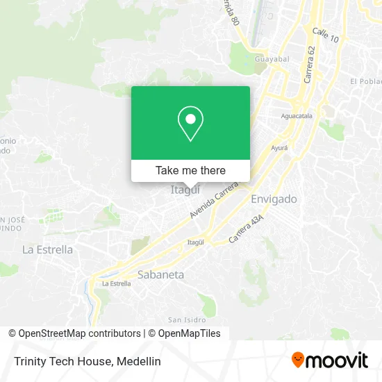 Trinity Tech House map