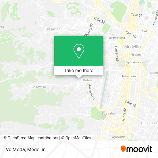 Vc Moda map
