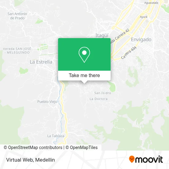 Virtual Web map