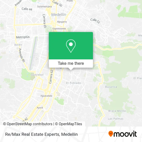 Re/Max Real Estate Experts map