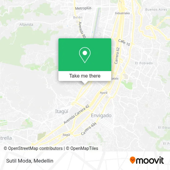 Sutil Moda map