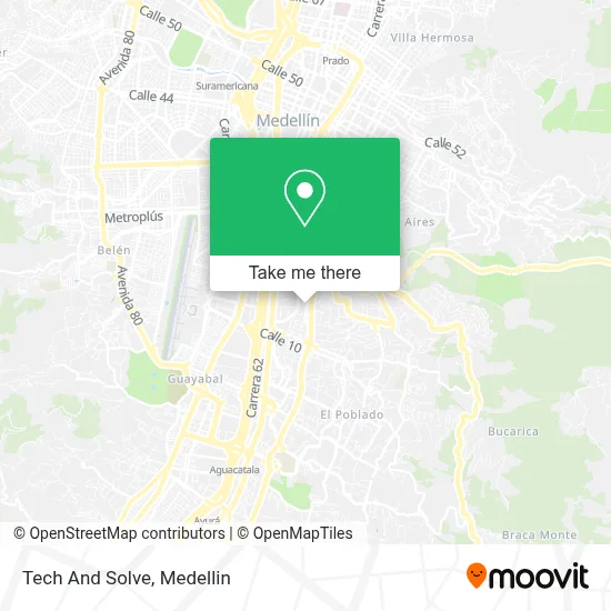 Tech And Solve map