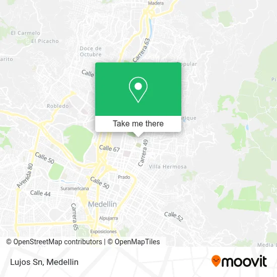 Lujos Sn map