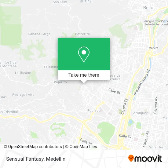 Sensual Fantasy map