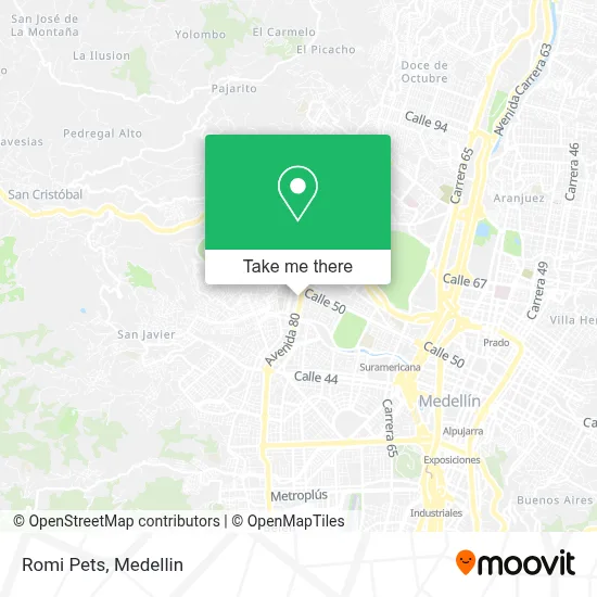 Romi Pets map