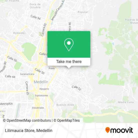 Lilimauca Store map