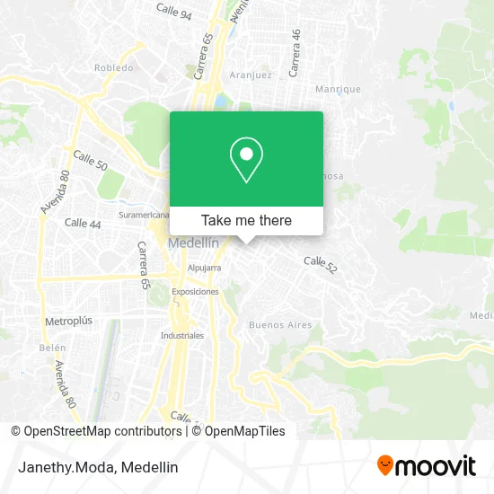 Janethy.Moda map