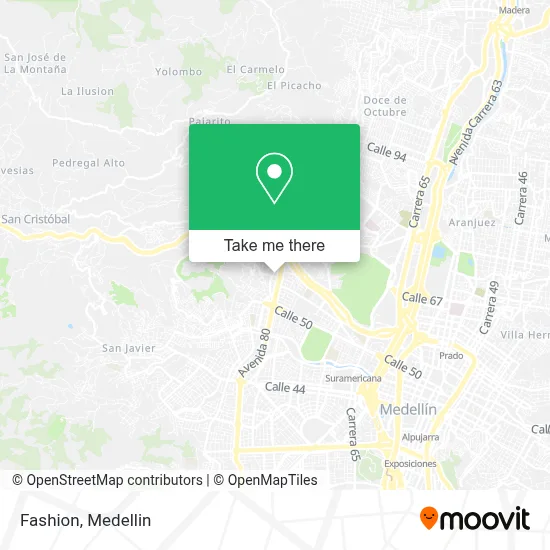 Moda map