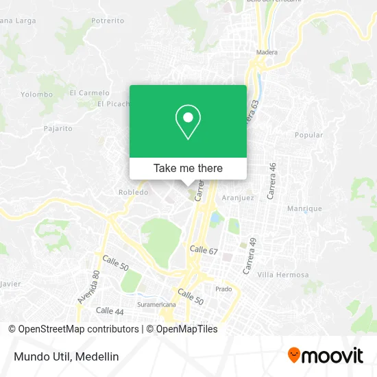 Mundo Util map