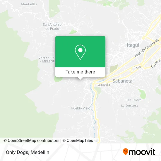 Only Dogs map