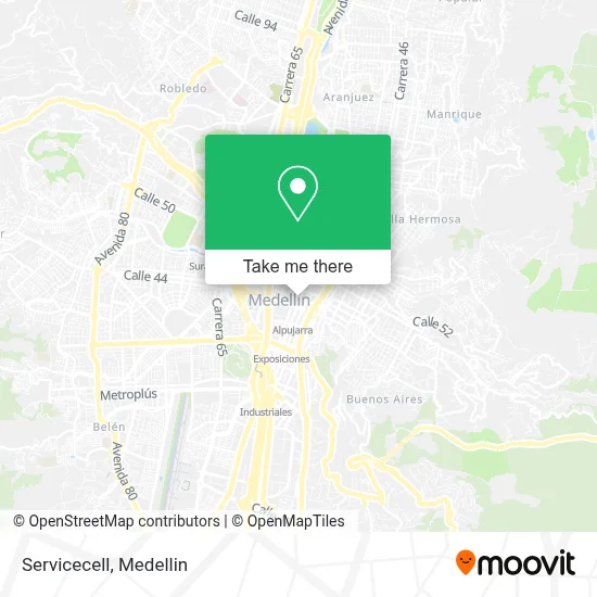 Servicecell map