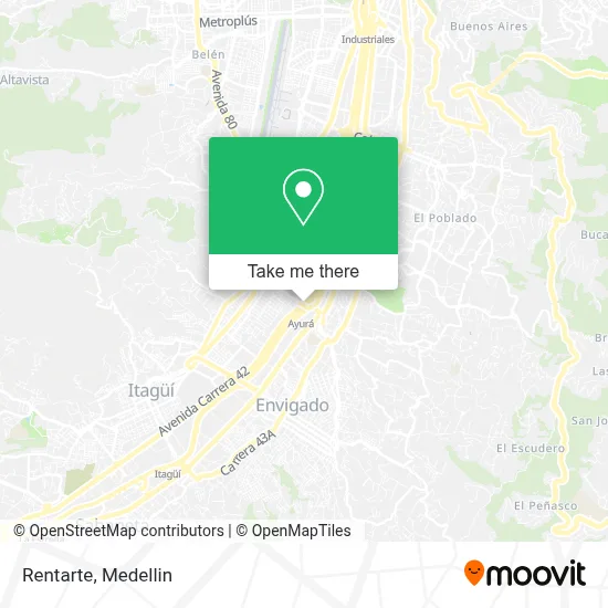 Rentarte map