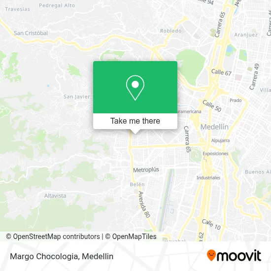 Margo Chocologia map