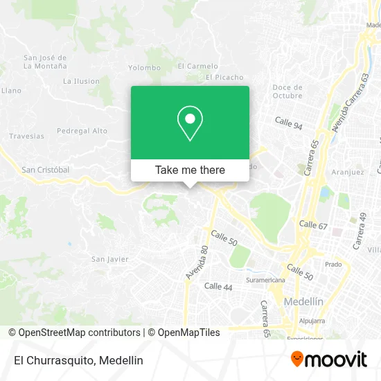 El Churrasquito map