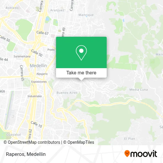 Raperos map