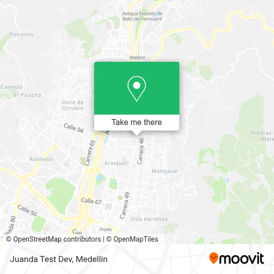 Juanda Test Dev map