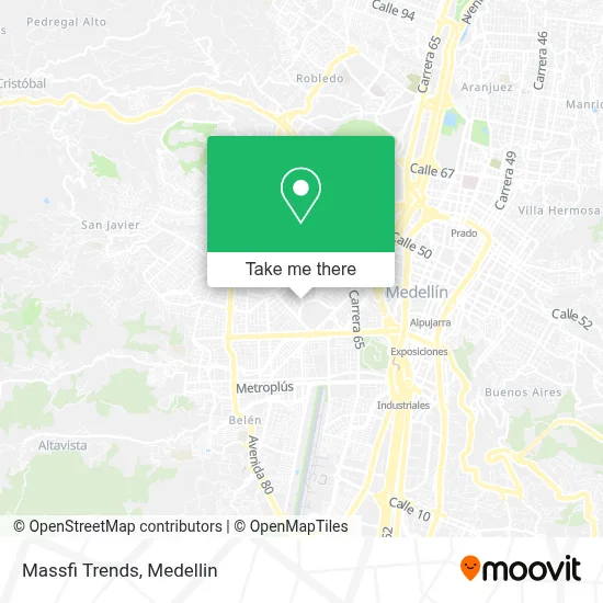 Massfi Trends map