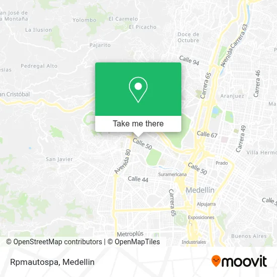 Rpmautospa map