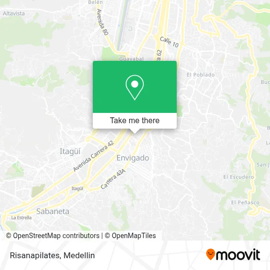 Risanapilates map