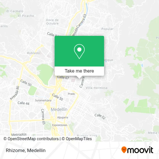 Rizoma map