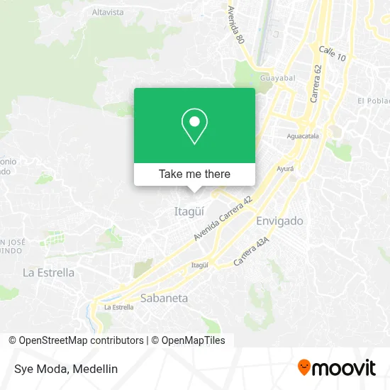 Sye Moda map