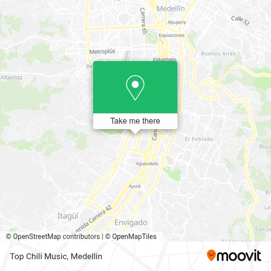 Top Chili Music map