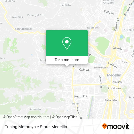 Tuning Motorcycle Store map