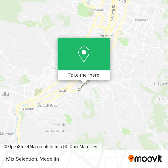 Mix Selection map