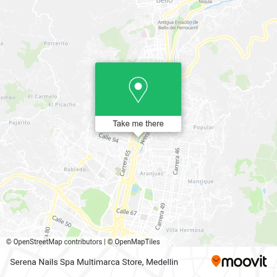 Serena Nails Spa Multimarca Store map