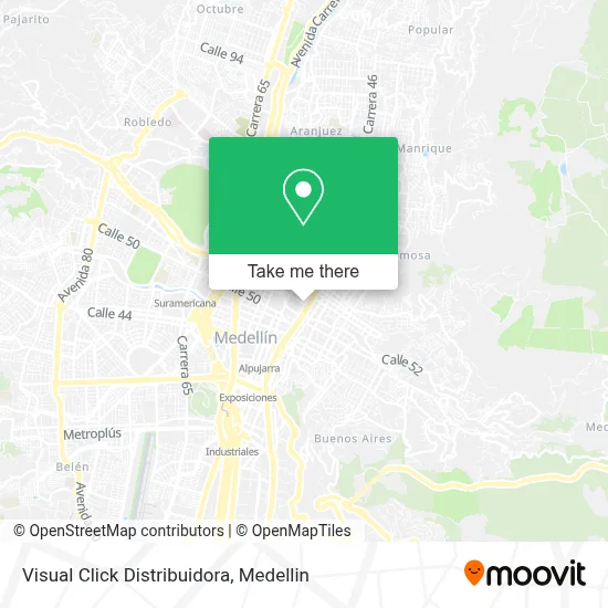 Visual Click Distribuidora map